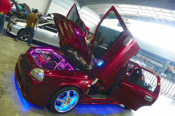 Rojo y luces