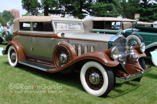 1932 Pierce Arrow 74 Convertible Sedan by LeBaron