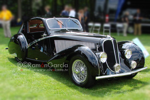 1936 Delahaye Type 1305 Competition Court Teardrop Coupe by Figoniet Falaschi