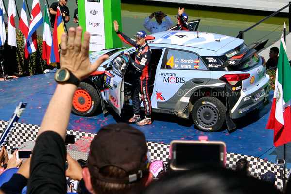 Dani Sordo tercer lugar