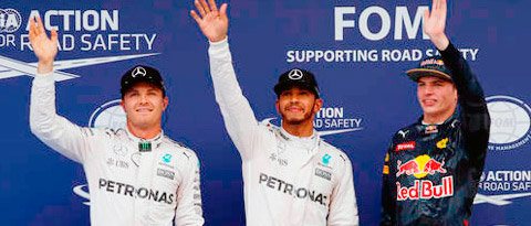 HAMILTON REGRESA AL PODIO