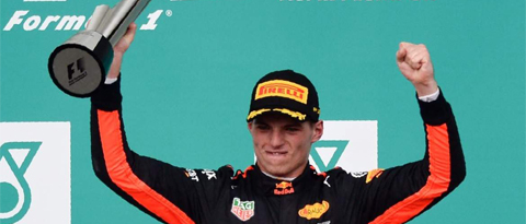 VERSTAPPEN REGRESA AL PODIO