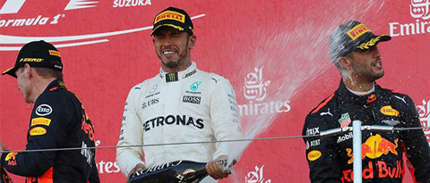 HAMILTON A PUNTO