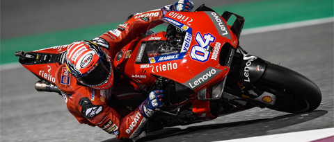 DOVIZIOSO INAUGURA MOTOGP