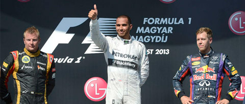 HAMILTON GANA EL GP DE HUNGRA